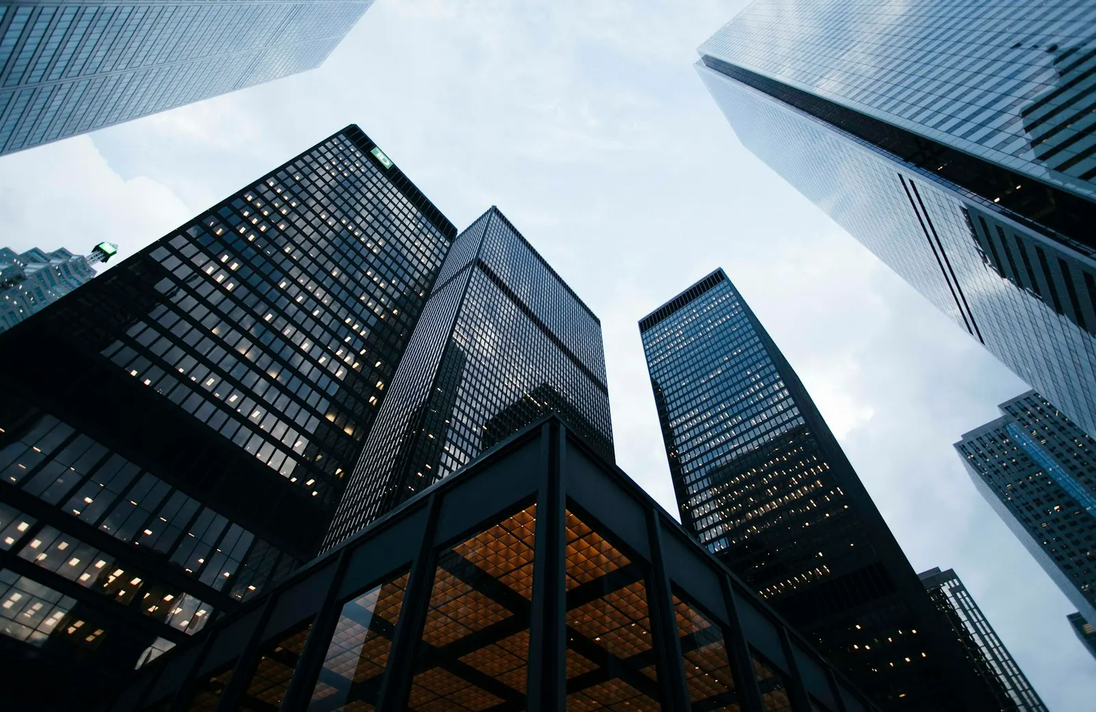 Commercial buildings in Oldham